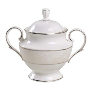 Lenox Opal Innocence Sugar Bowl and Lid